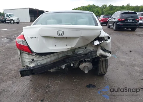 2012 Honda Civic Lx из США, поврежденный, VIN 19XFB2F5XCE095925